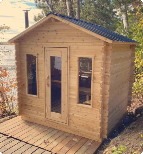 Sauna Cabine 8x8