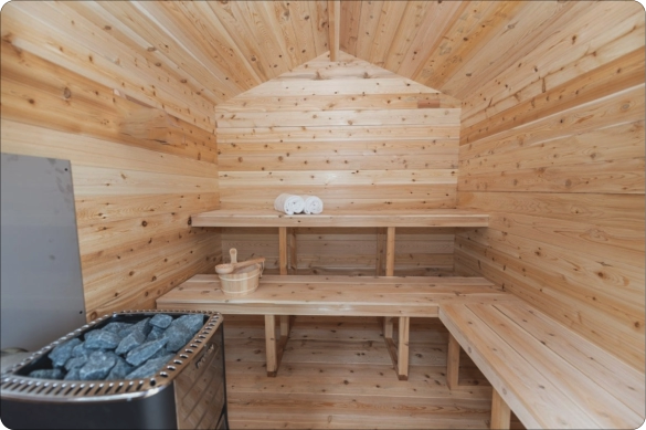 Sauna Cabane Interieur